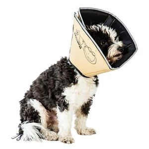 Comfy Cone Pet Cone for Pets XL Tan Soft e-collar alternative recovery.